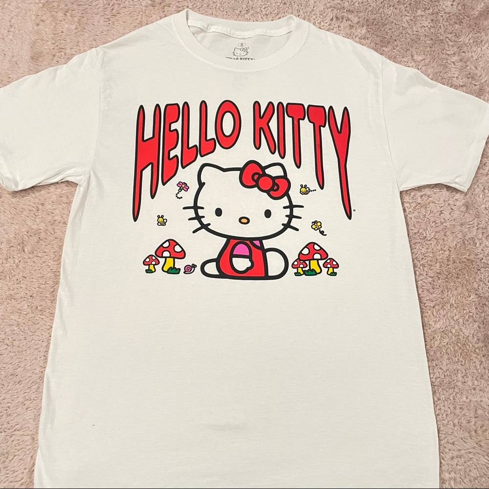 Hello Kitty Mushrooms Shirt